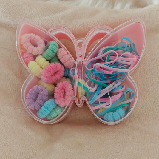 Butterfly Hair Bands Set