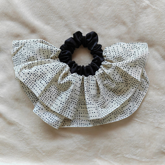 Elegant Ruffle Scrunchie